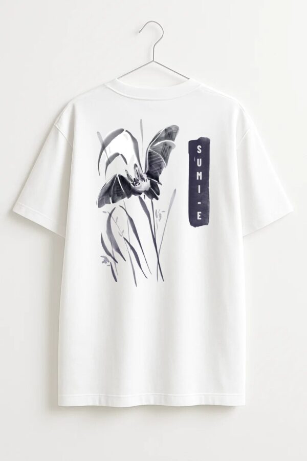 Bat Design Oversized Shirt with Back Graphic - Premium & Stylish