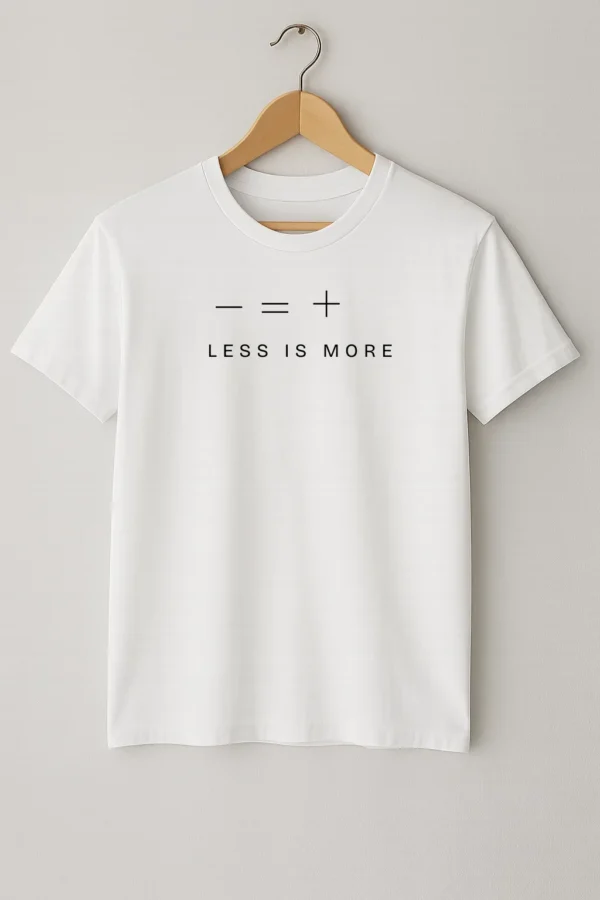 Less is More – White Edition