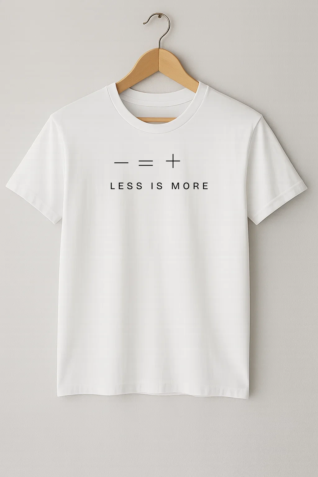 Less Is More White Edition