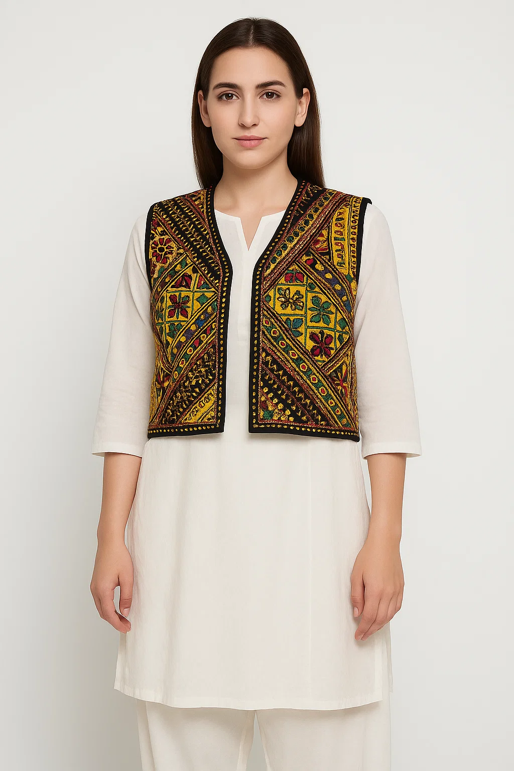 Sindhi Chic Waist Coat