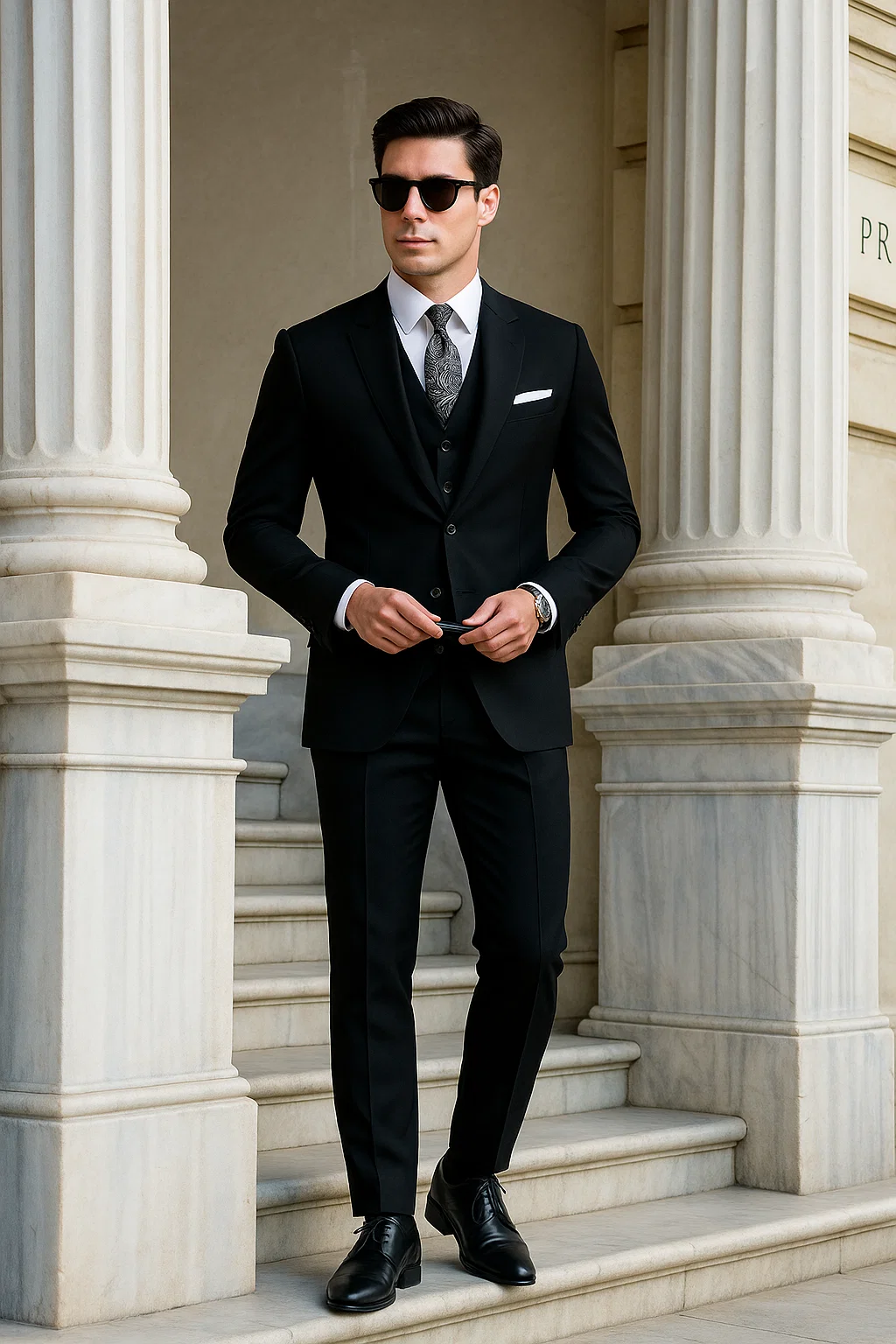 The Black Prestige 3-Piece Suit